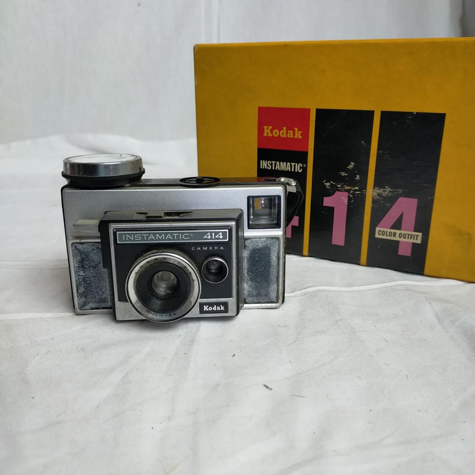 アンティークカメラ☆箱付き Kodak [ INSTAMATIC 414 ] コダック インスタマティック レトロ ジャンク ばら売り＆返品不可  現状品【中古】 - メルカリ