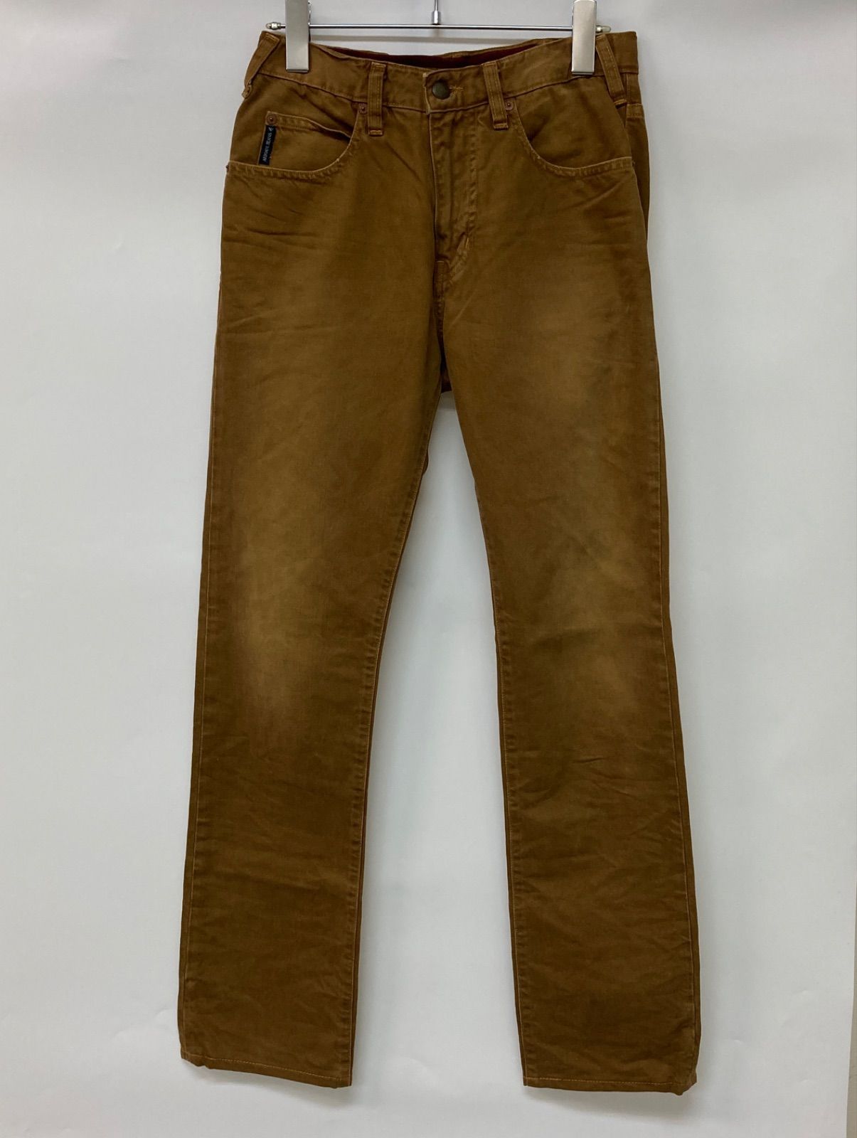 ARMANI JEANS アルマーニジーンズ パンツ スキニー ジーンズ カラシ W28 L34サイズ メンズ レディース CB642