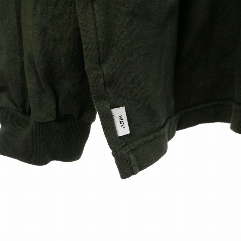 ダブルタップス WTAPS Tシャツ 長袖 ロングスリーブT コットン