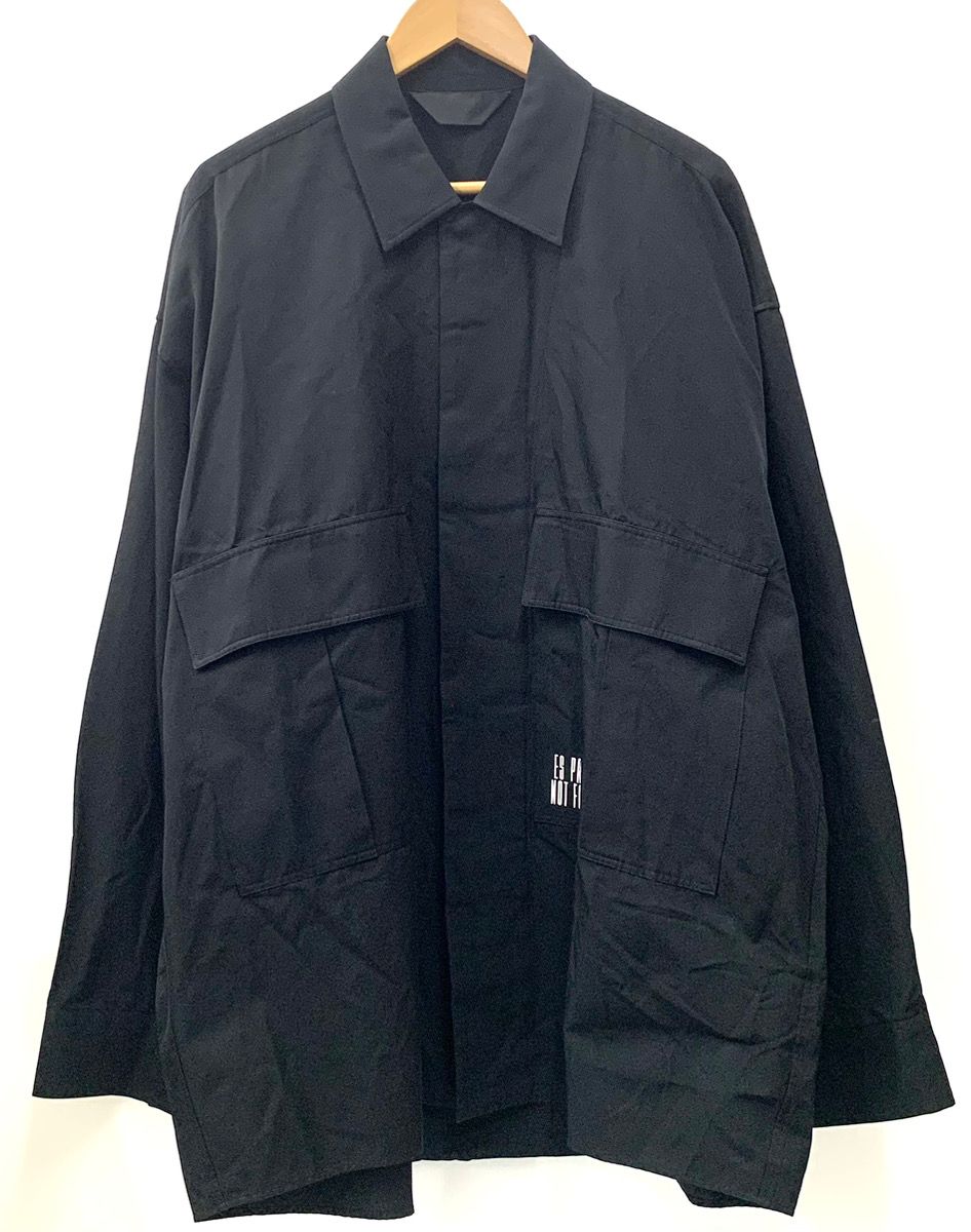 エッセイ ESSAY OVERSIZED OPEN COLLAR SHIRT オーバーサイズ 長袖