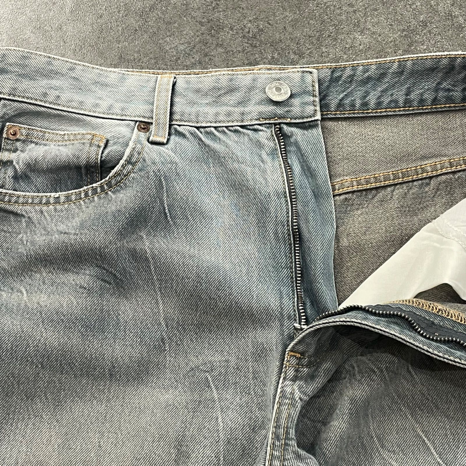 ZARA Baggy Jeans Y2K Used ザラ バギージーンズ デニムパンツ カーブ 