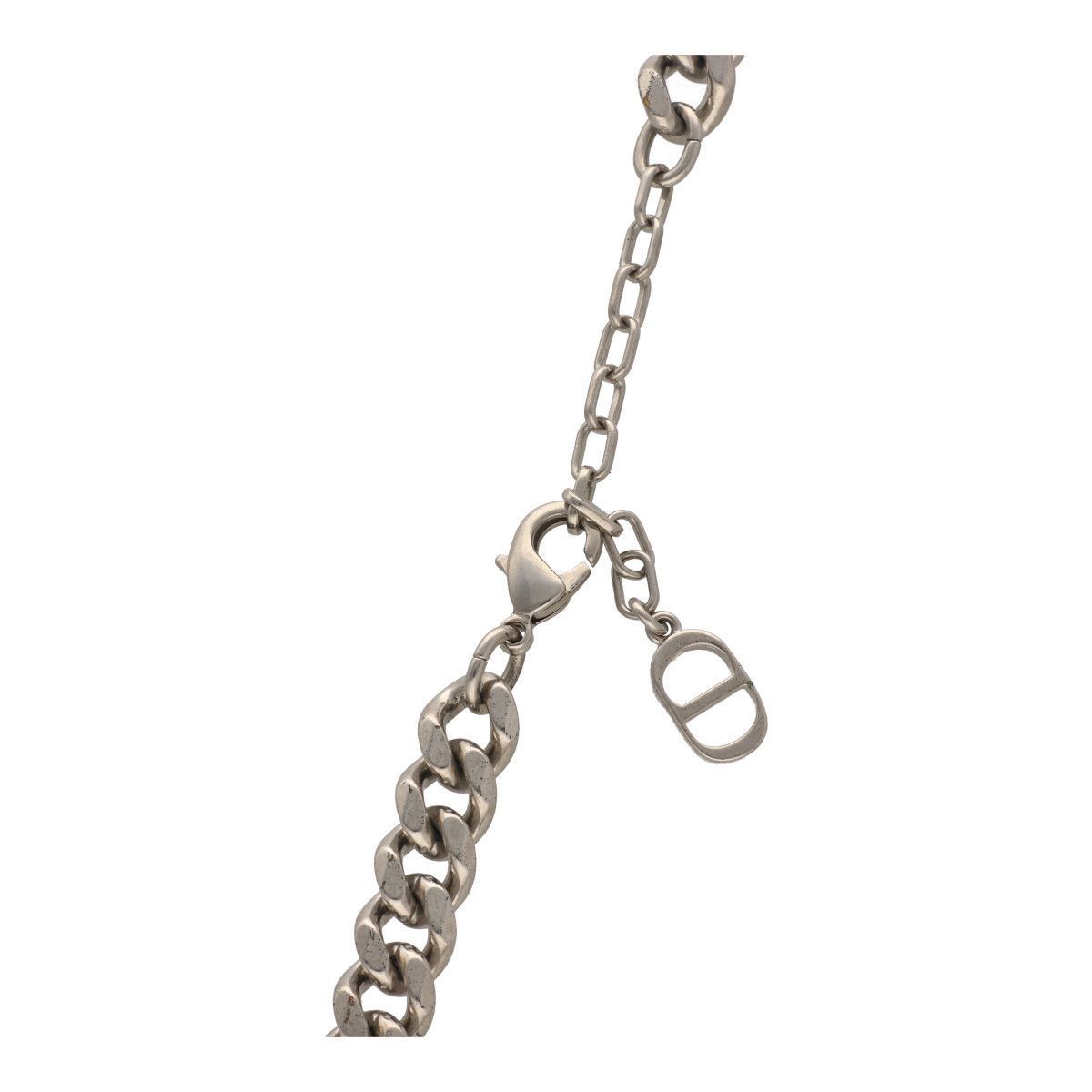 中古】Dior ディオール RIBBON ネックレス N1874HOMMT シルバー