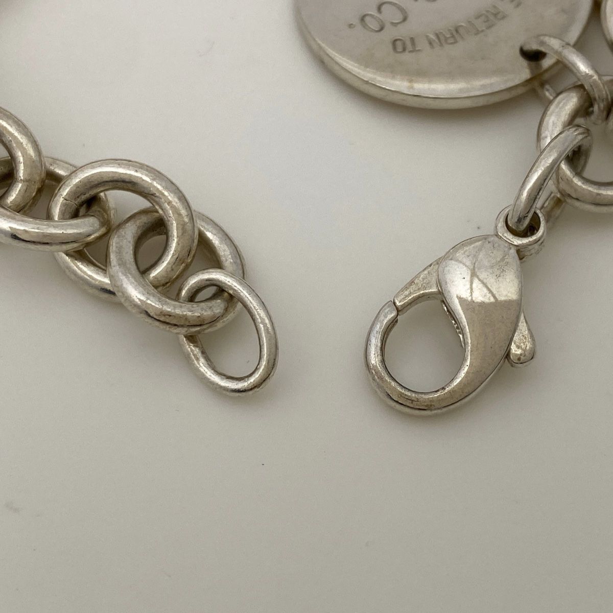 TIFFANY&Co.　ティファニー ラウンドブレスレット　リターントゥ　925 ティファニー ブレスレット リターントゥティファニー ラウンドタグ