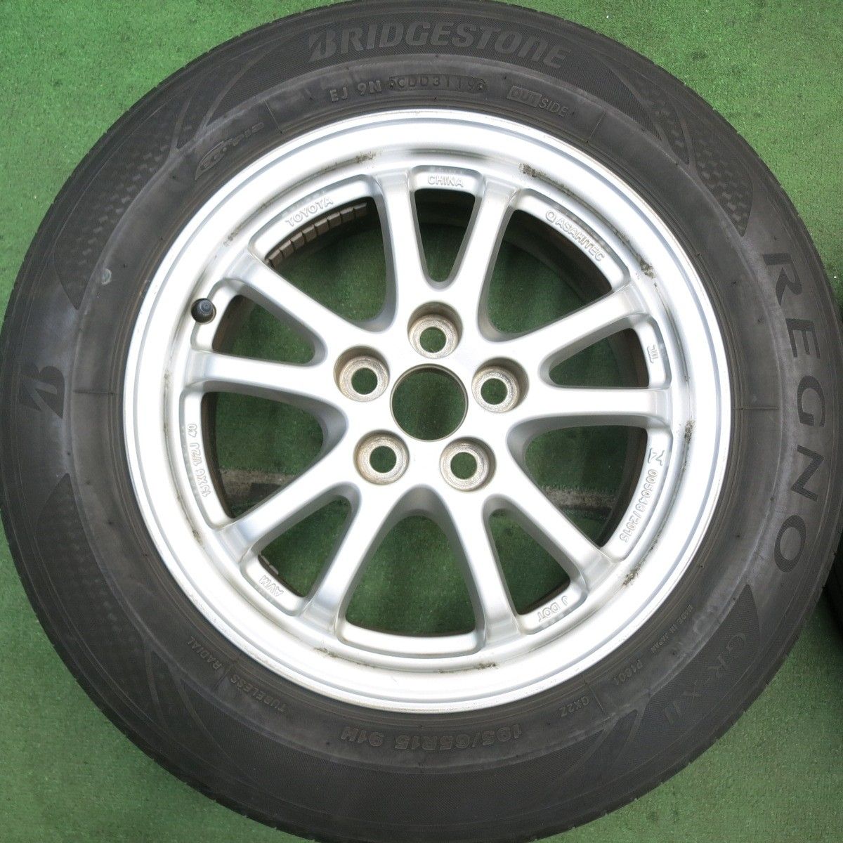 4本価格☆トヨタ 30系 プリウス 純正 195/65R15 ブリヂストン レグノ