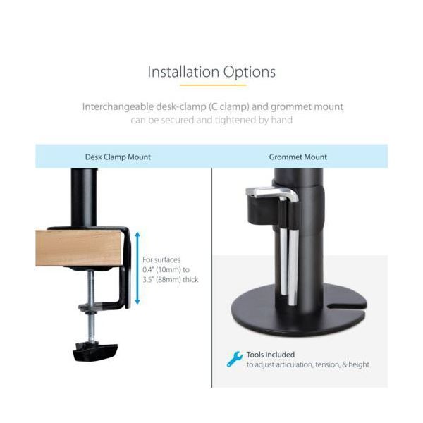 最大32型 VESA対応A2-LAPTOP-DESK-MOUNT