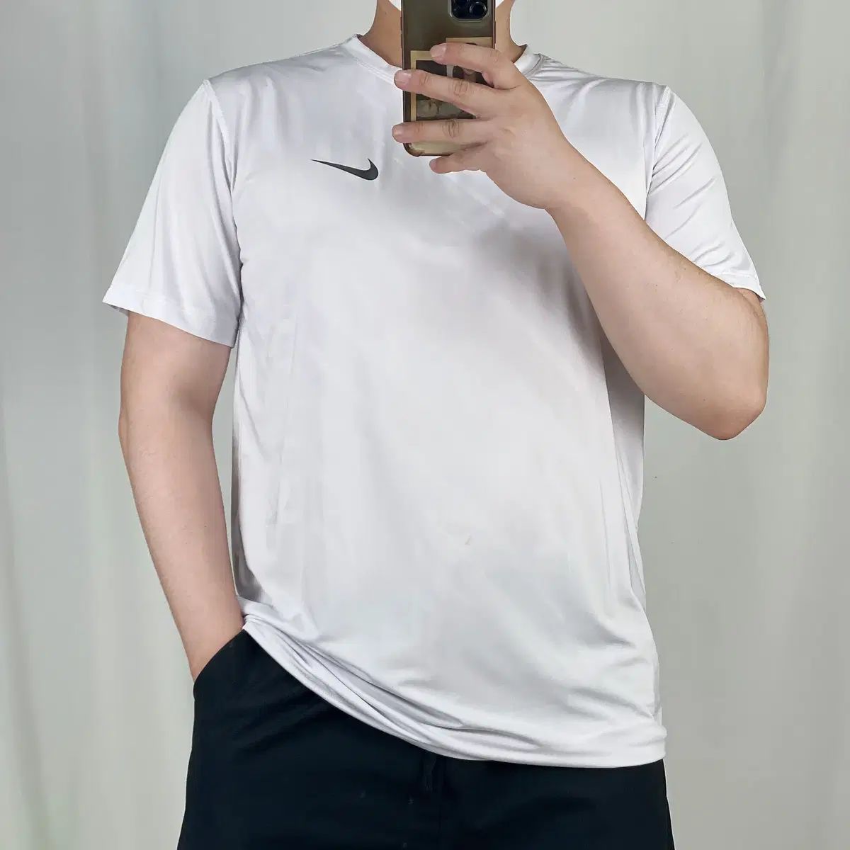 Nike(ナイキ） ドライフィット 白 機能性 接触冷感 半袖Tシャツ 2XL 250522