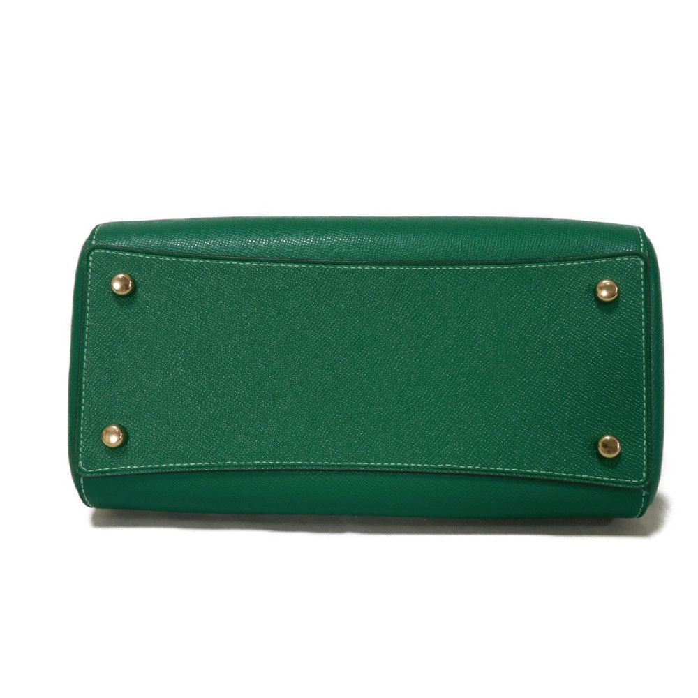 COACH コーチ ローアン サッチェル クロス グレイン カーフ 2WAY