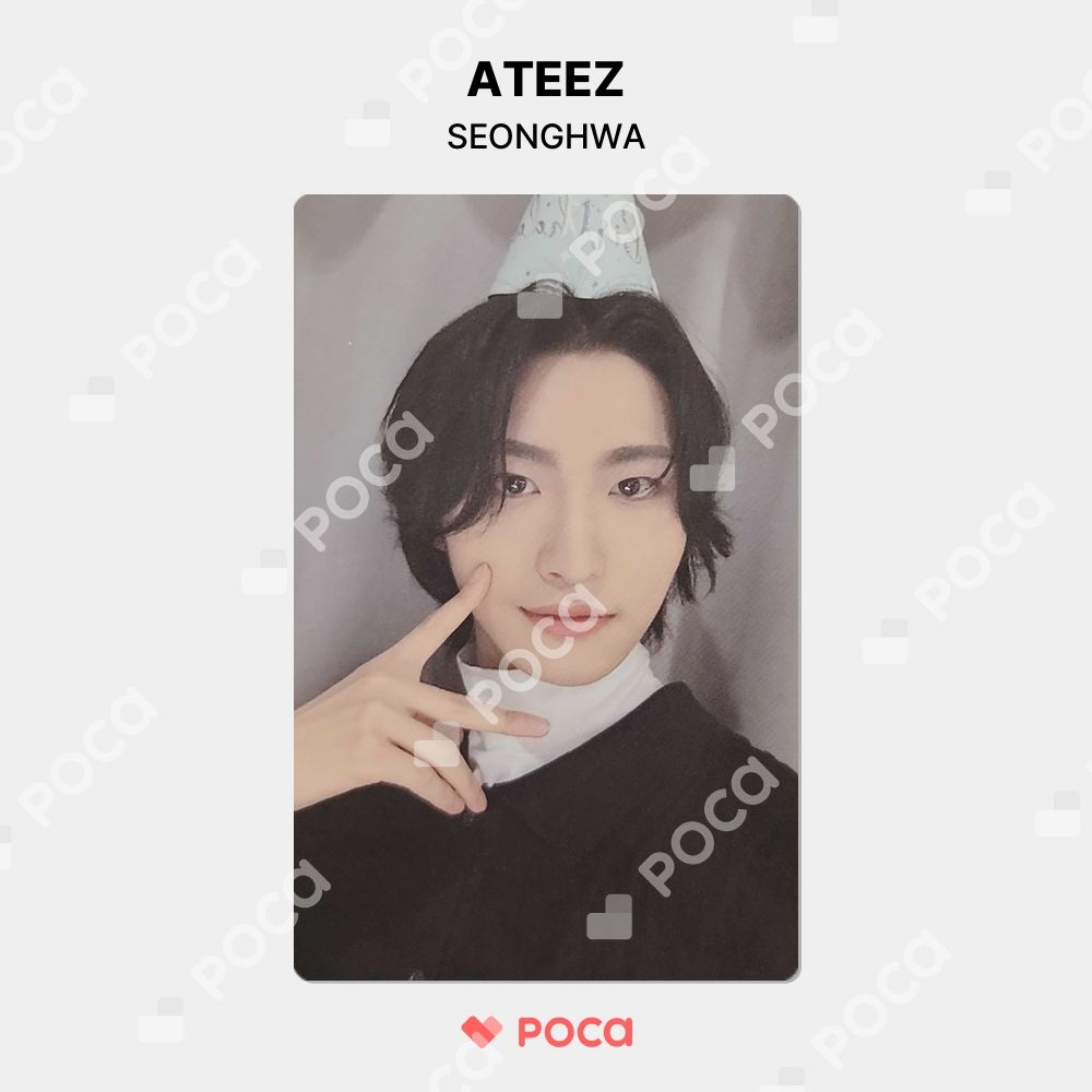 ATEEZ ソンファ トレカ [HBD KIT] NECKLACE MD 公式 トレカ