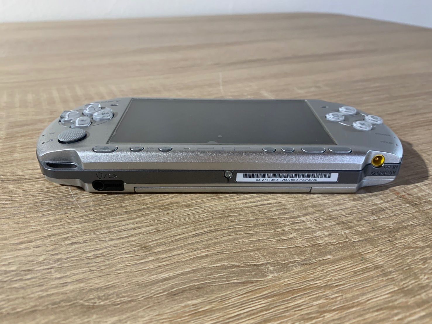 5878 PlayStation ポータブル PSP 3000 ミスティック シルバー 動作 済み UP786_INFO