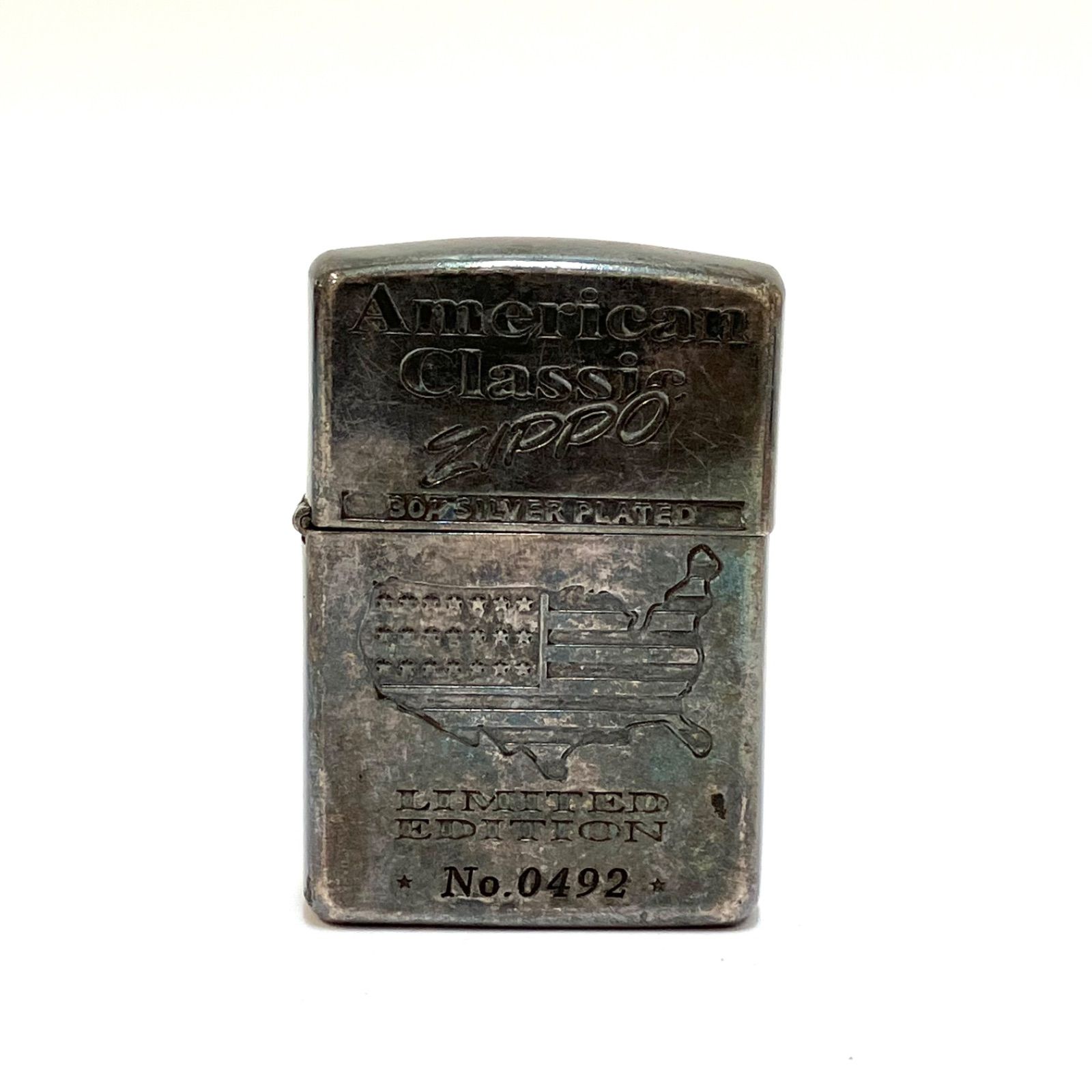 ZIPPO＊ ジッポー オイルライター アメリカ製 American ClassicLIMITED EDITION No.0492 アメリカンクラシック  リミテッドエディション # - メルカリ