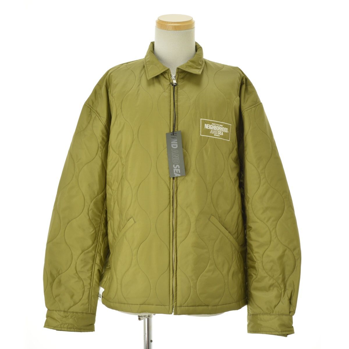 wind and sea × neighborhoodキルティングジャケット