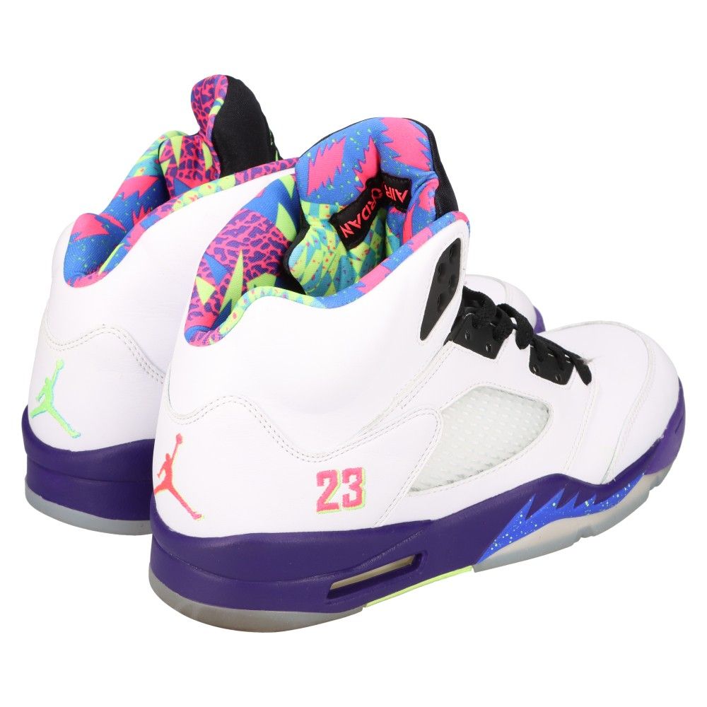 NIKE (ナイキ) AIR JORDAN 5 RETRO Alternate Bel-Air DB3335-100 エアジョーダン5 オルタネート  ベルエア ハイカットスニーカー US10/28cm ホワイト