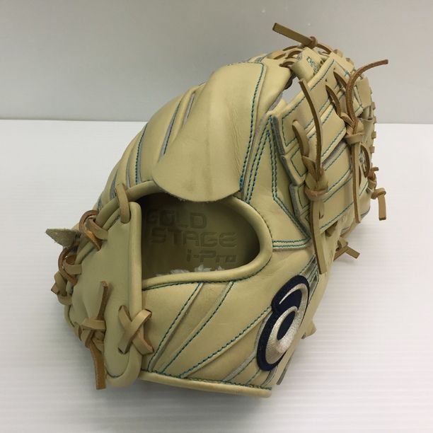 中古品 アシックス asics ゴールドステージ i-Pro 軟式 投手用グローブ 3121B034 8441