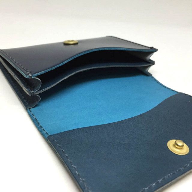 Lien リアン Lien リアン Lien リアン Lien リアン コードバン＆ジーンズカードケース 名刺入れ 日本製 LIWC713 9024838 yone29 Lien リアン コードバン＆ジーンズカードケース 名刺入れ 日本製