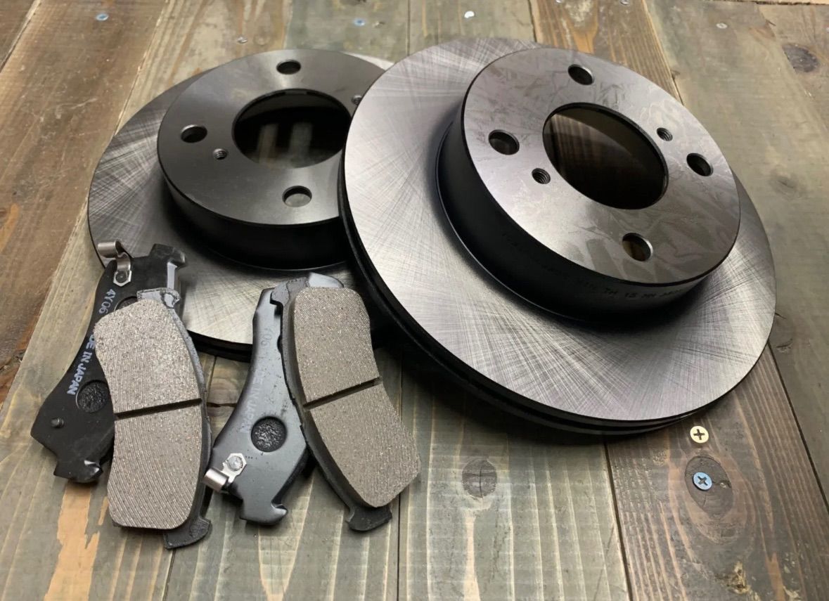 ︎フロントディスクローター2枚-パッドセット Frハスラー ワゴンRスティングレーMH21.22.23.34.44.MR31 55810-82K00 55311-82K10