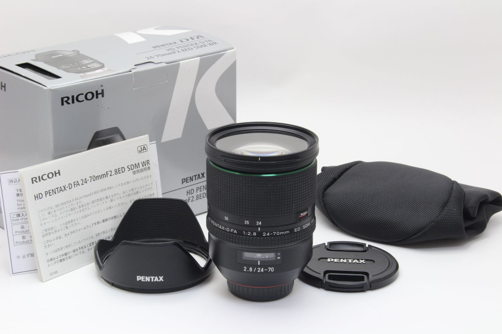 A HD PENTAX-D ペンタックス FA 24-70mm F2.8 ED SDM WR 初期不良返品無料 9-29