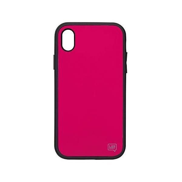 NEWT IJOY 360° 衝撃吸収 保護フィルム付 iPhoneXR対応 フューシャピンク (フューシャピンク iPhoneXR)