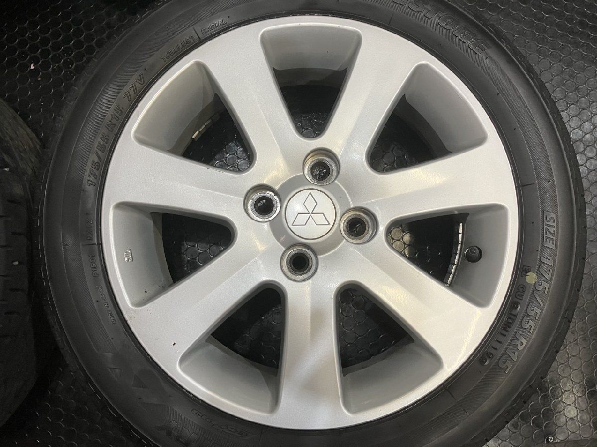 BS NEXTRY 145/65R15 x2 175/55R15 x2】夏タイヤ【三菱 アイ 純正 