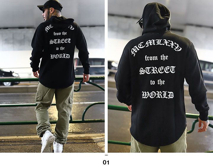 ロンT ストリート系 b系 ヒップホップ ストリートファッション 服 長袖