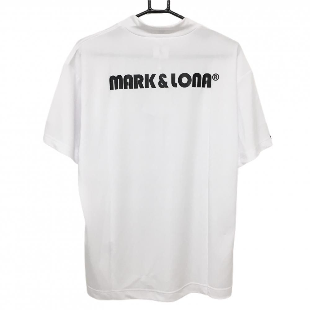 ☆SALE価格☆【新品】マークアンドロナ 半袖ハイネックシャツ 白