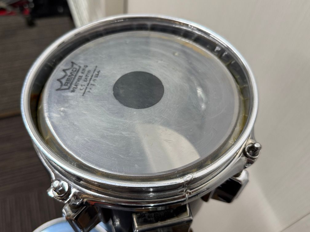 PEARL ファイバーシェル シングルヘッドタム 6 8 10 12 Black