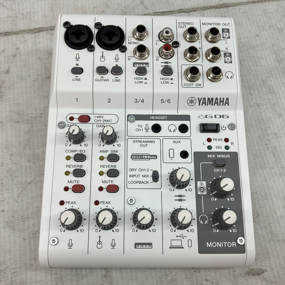 【新品未開封】YAMAHA AG06MK2 ソフトバンクセレクション