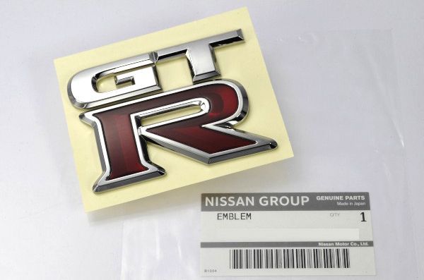 新品未使用 日産純正 R35 GT-R GTR リアエンブレム バッジ  