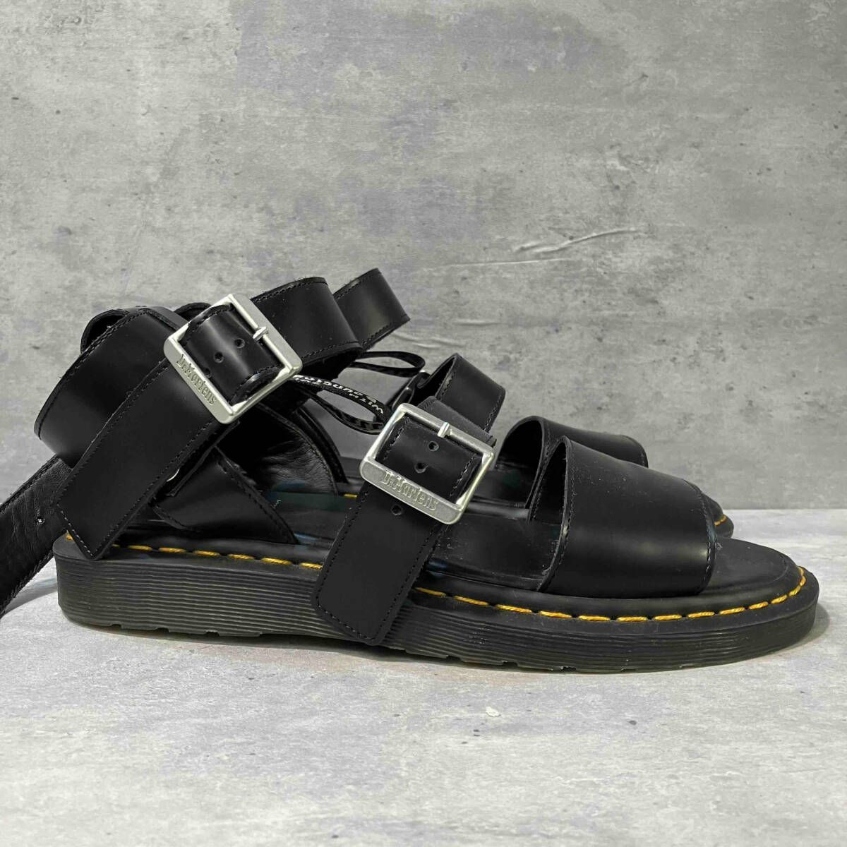 Dr.Martens × Rick Owens　サンダル　グリフォン Dr. Martens x Rick Owens 'Griffin' サンダル | ブラック
