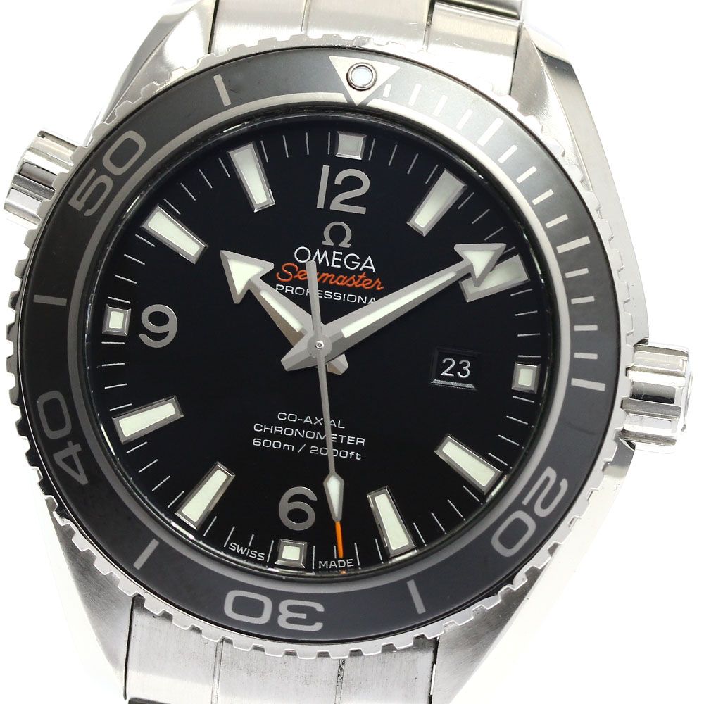 オメガ OMEGA 232.30.38.20.01.001 シーマスター プラネットオーシャン デイト コーアクシャル 自動巻き ボーイズ_869265