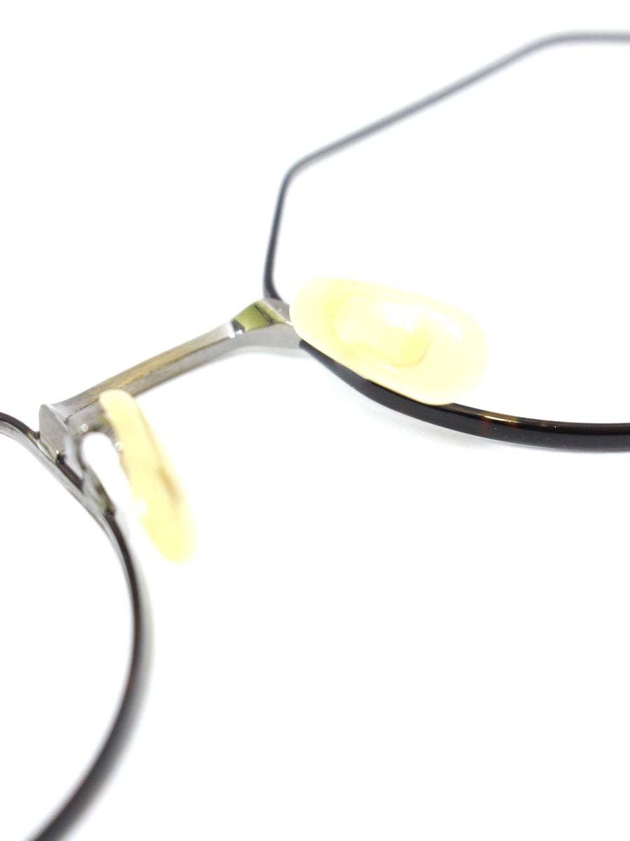 アイヴァン Harve AG-C メガネ ブラウン メタルフレーム フルリム  