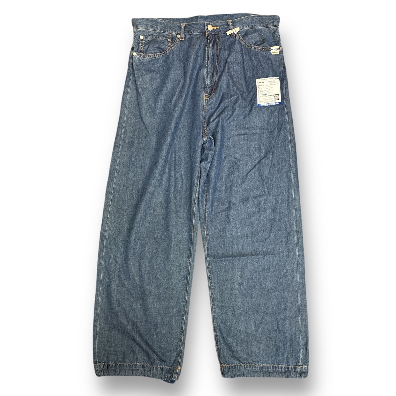 定価25300円 MIHARA YASUHIRO 24SS Cotton Tencel Denim Wide Pants