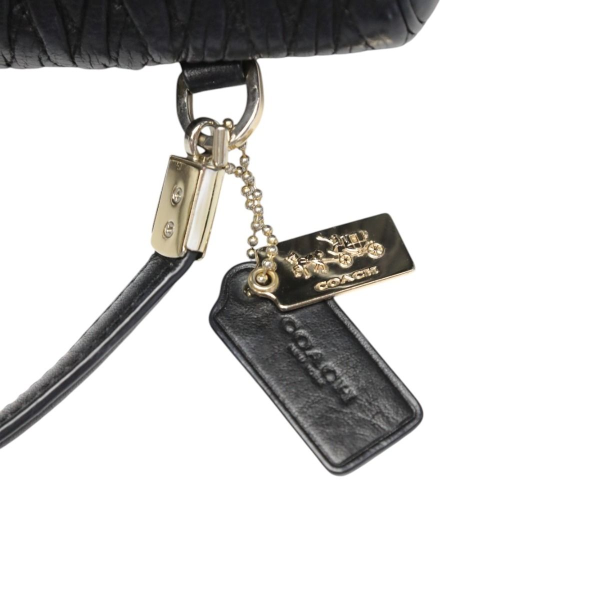 コーチ F49723 ハンドバッグ ブラック COACH マディソン サッチェル