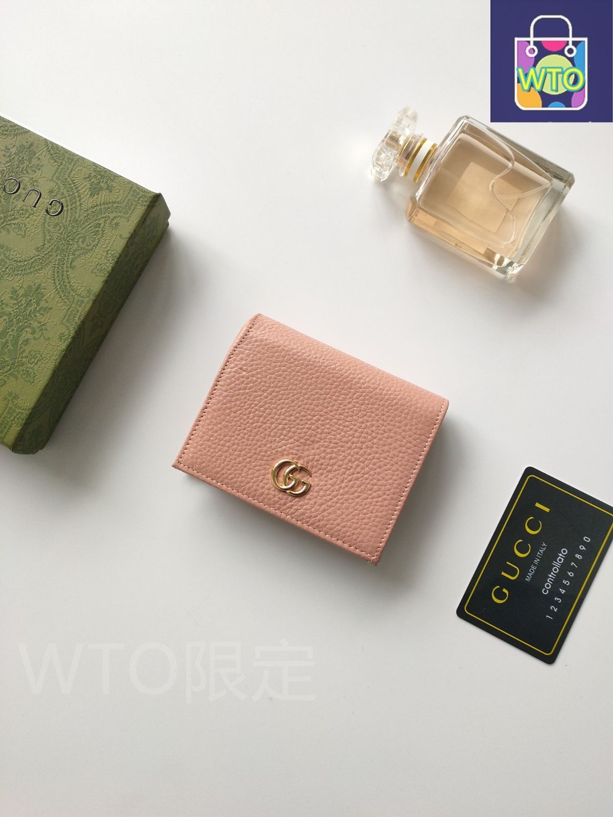 カードケース＆財布 - 自然な風合いの本革とGGロゴが魅力的 モデル456126 -WTO輸入