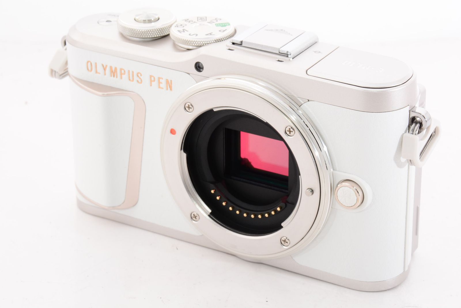 素敵な OLYMPUS PEN E-PL10 EZダブルズームキット ホワイト 57834円