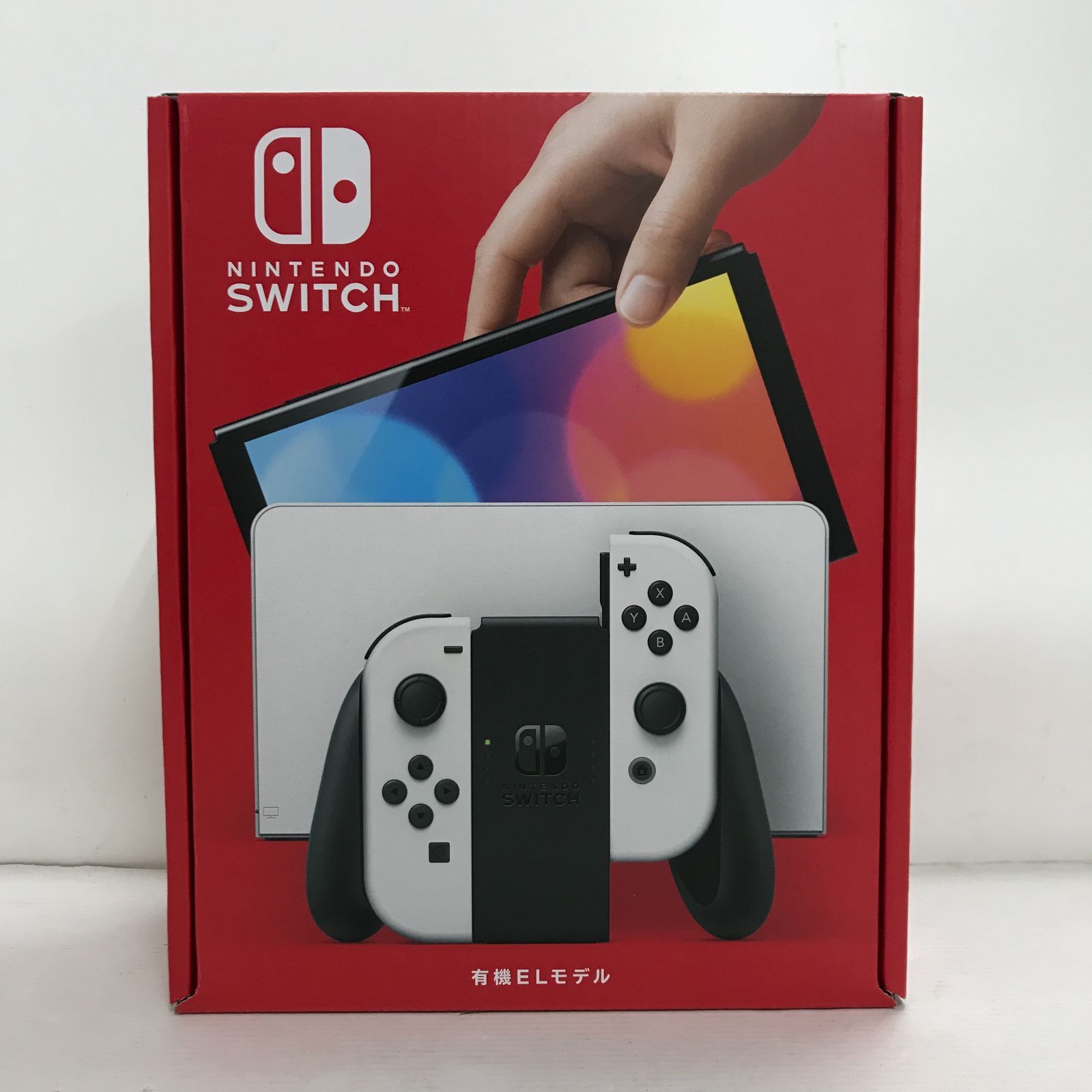 02m2148 Nintendo Switch ニンテンドースイッチ 有機ELモデル ホワイト 本体セット XTJ 本体一式未使用 ※検品開封済み