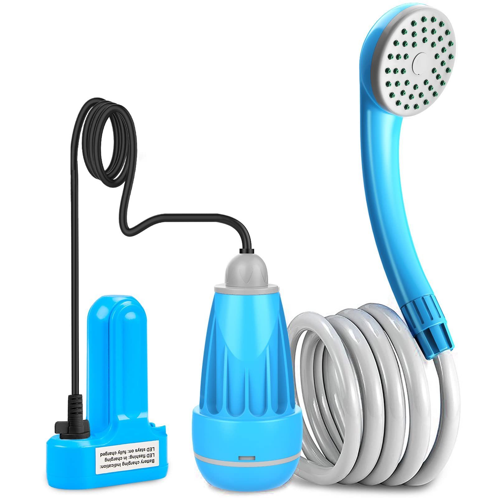 ☆大容量7800mah」ポータブルシャワー 電動シャワー 連続運転160分 ☆大容量7800mah」ポータブルシャワー 電動シャワー 連続運転160分