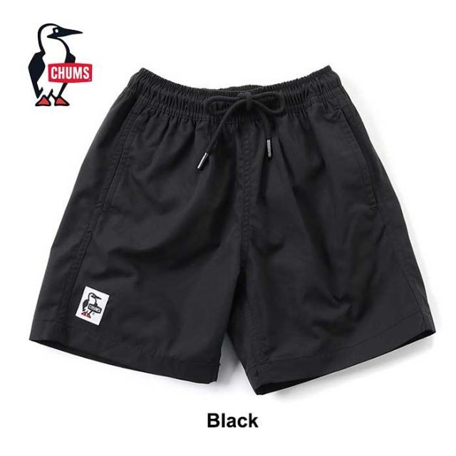 CHUMS ブラック ショートパンツ Lサイズ、新品未使用品。 種類9:Black/KXL チャムス キッズ ショートパンツ Chums CH23