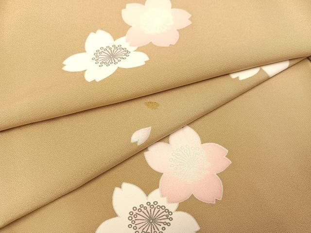 7350☆送料込み❣️正絹 小紋 着尺 花百彩 反物❣️ long＊単衣＊classic pattern＊扇 籠目 流水 菊 紅葉 小紋着物