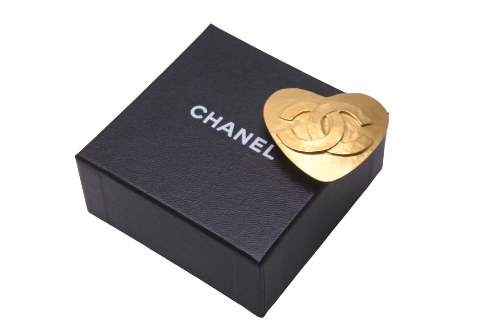 ⭐美品⭐シャネル ココマーク 95P ハート ブローチ ゴールド 【公式通販】