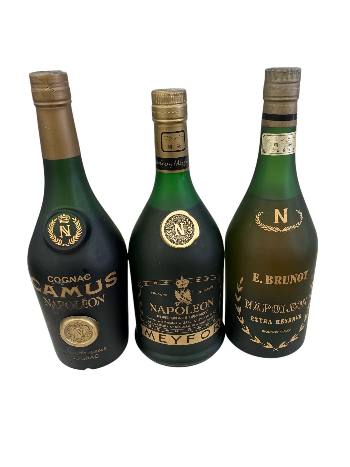 186000 【古酒】ナポレオン まとめ売り 3本セット 40％ 700ml ※20歳未満