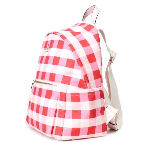 ケイトスペード バックパック katespade リュック バッグ チェック柄 