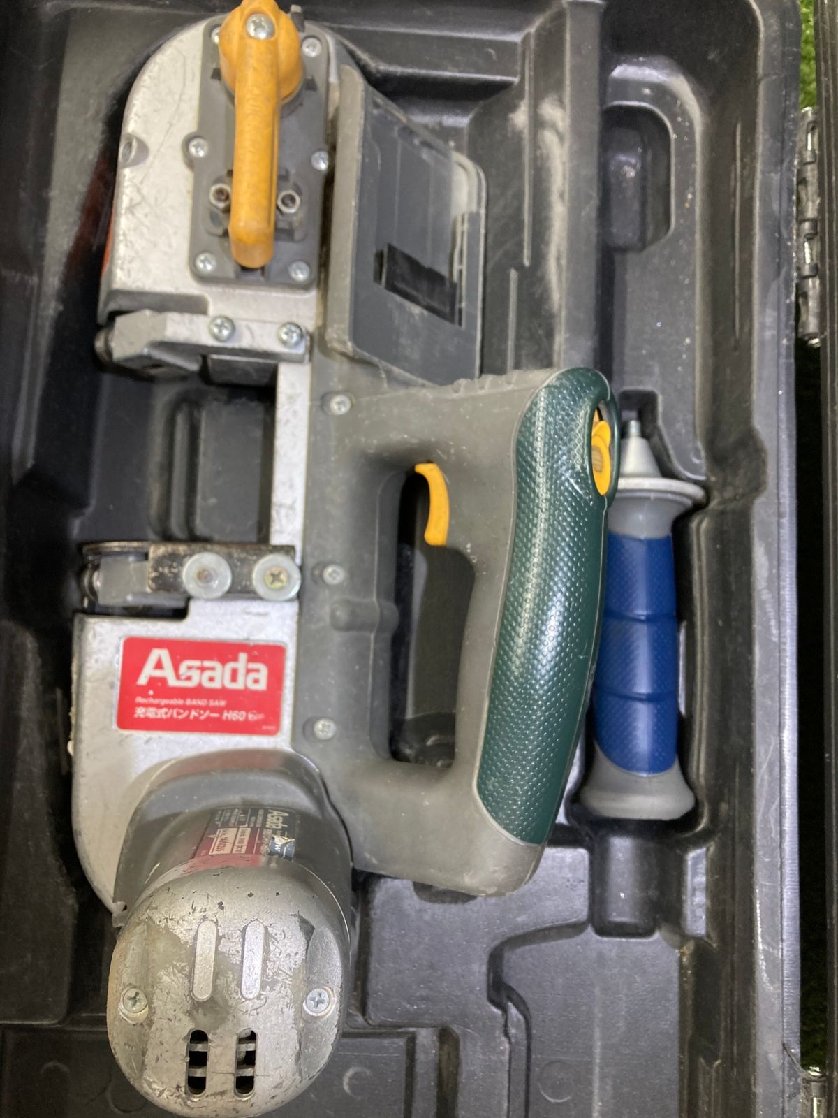 品 0921 ASADA アサダ 18v充電式バンドソー H-60Eco ITD40I3TRBHS