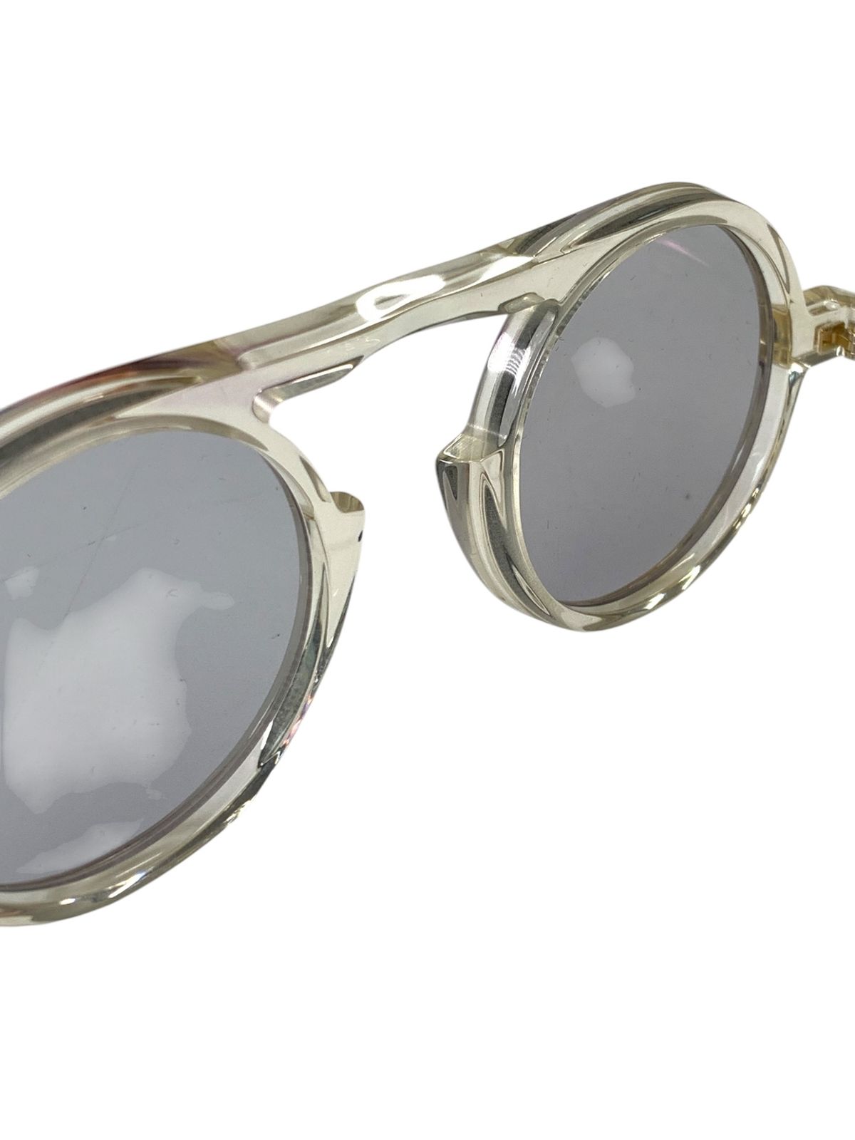 アンバレンタイン EIGA メガネ 透明 セルフレーム フルリム ラウンド  