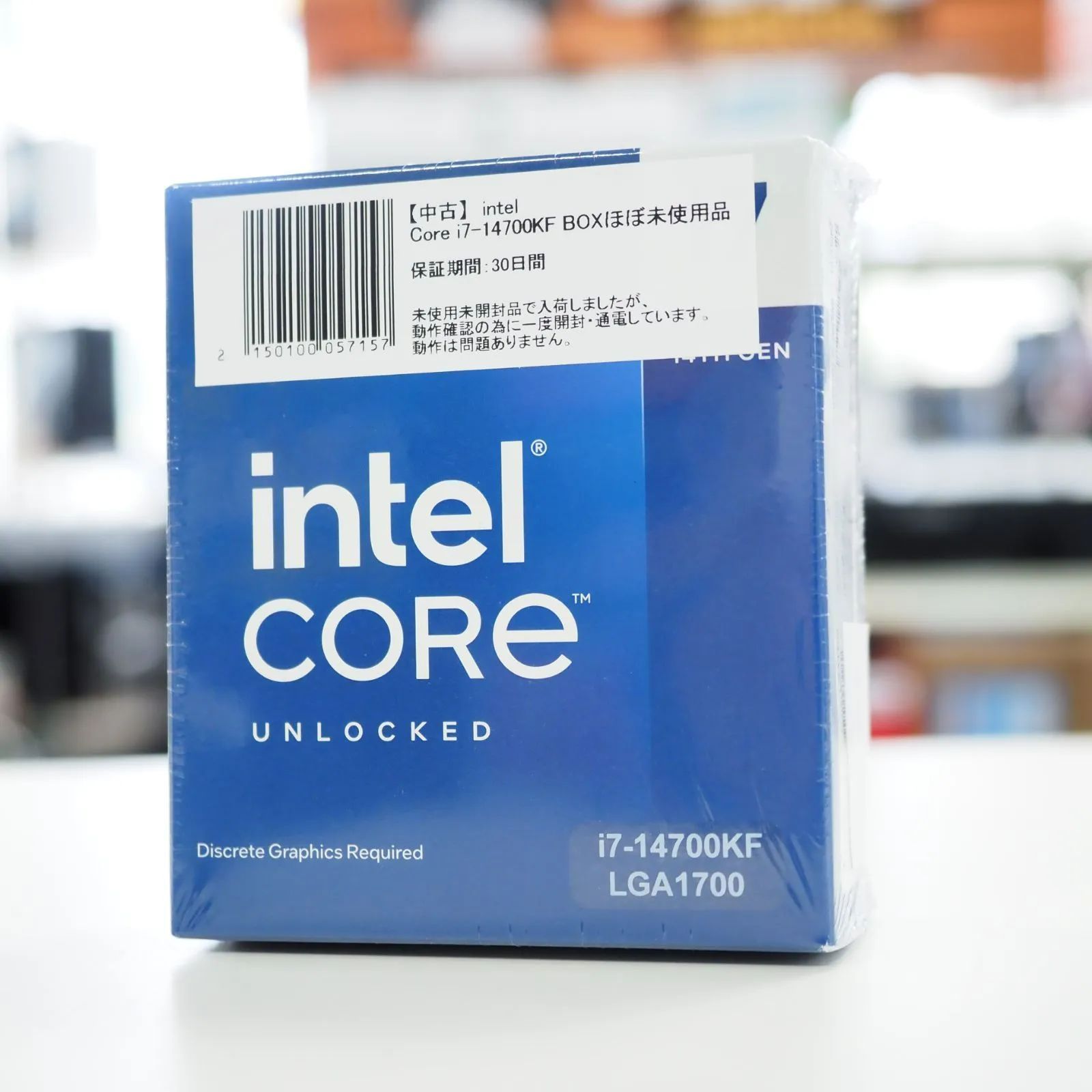 新品•未開封】CPU Intel Core I7 14700KF 開封未使用品 Intel