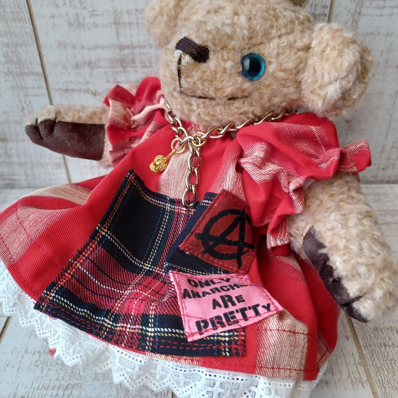 ANARCHY PRINCESS(25cmテディベア) - moko* hand made bear - メルカリ