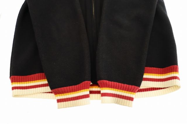 ダイリク ×TTTMSW ティー スカ ジップ ニット ポロ ジャケット M黒