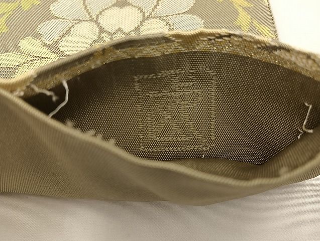 平和屋本店□最高級 人間国宝 北村武資 経錦 六通柄袋帯 花菱 逸品 未