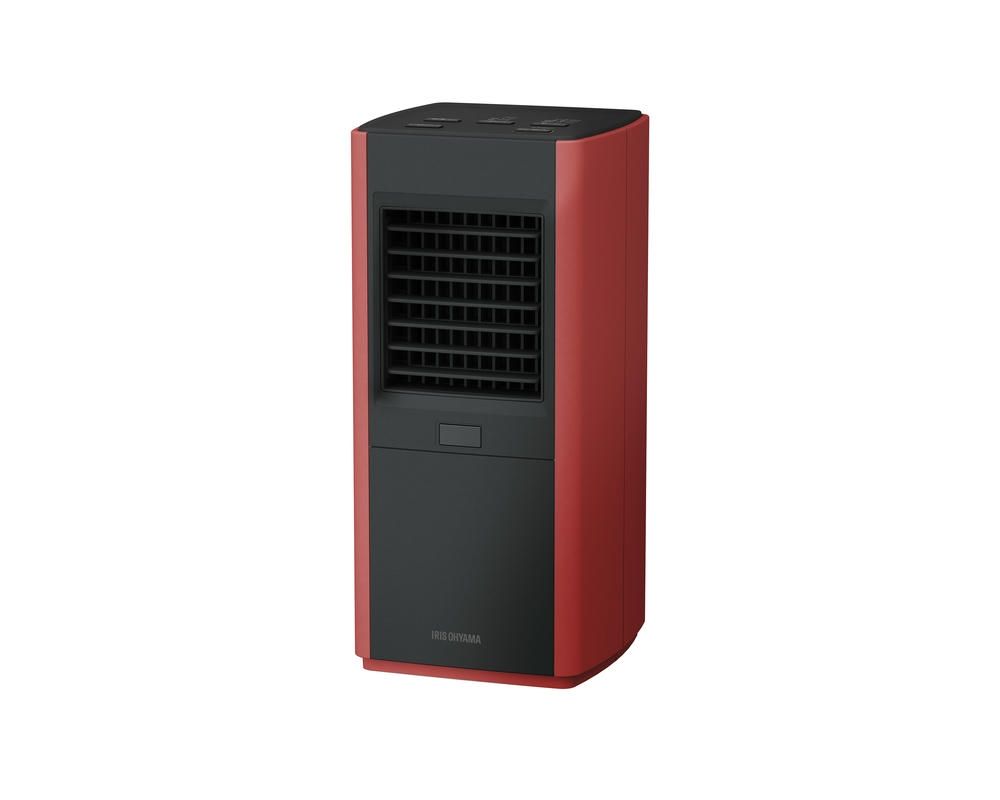 アイリスオーヤマ ヒーター セラミックファンヒーター 人感センサー付き 節電 省エネ 大風量 首振りタイプ 600|1000W|1200W 3段階温度調整 転倒オフ機能 速暖 小型 コンパクト スリム レッド IRIS OHYAMA JCH-12TDS1-R