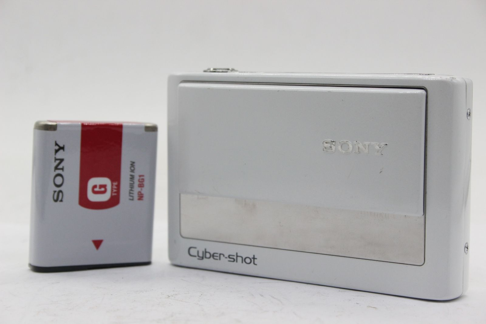 返品保証】 ソニー SONY Cyber-shot DSC-T20 ホワイト 3x バッテリー付き コンパクトデジタルカメラ s9557 - メルカリ