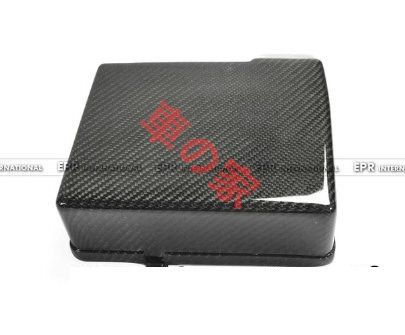 日産 Skyline R33 GTR 改造 カーボンファイバー製バッテリーカバー エンジンルームアップグレード用カバー追加